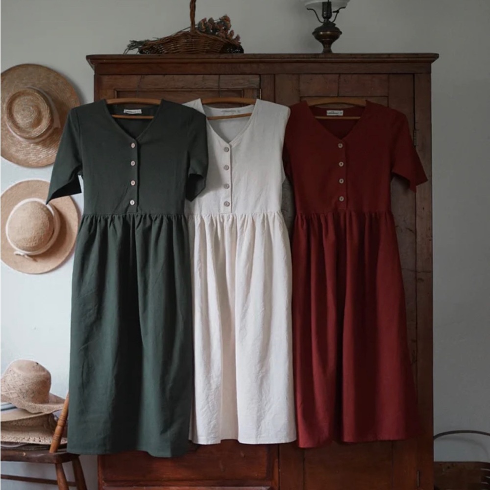 Little Cottonwood Evergreen Dress Medium